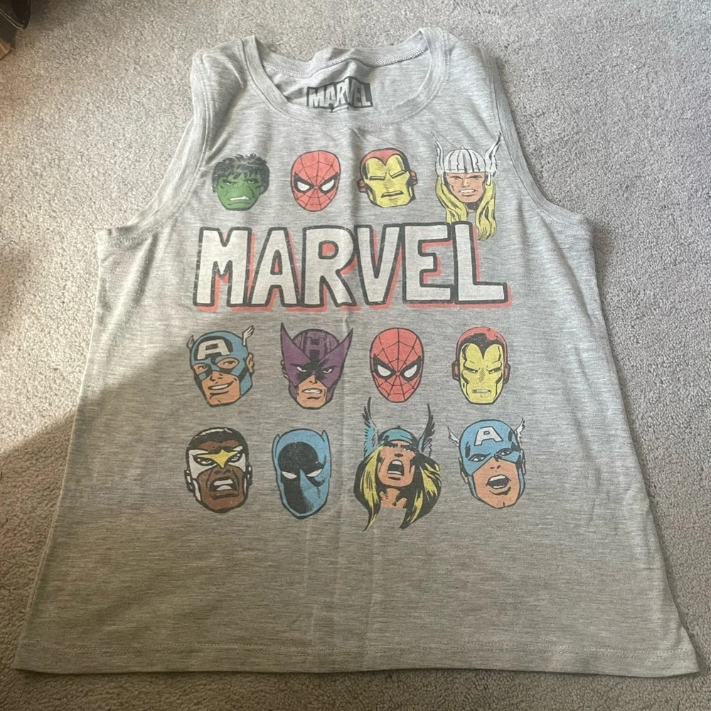 Marvel‎ superhero tank top